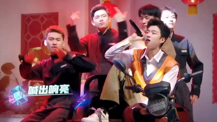 【INTO1-张嘉元】一千零一夜《霹雳兔子舞》舞台，属于是找到舒适圈了，但是好可爱！