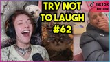 TRY NOT TO LAUGH CHALLENGE #62 | Kruz Reacts