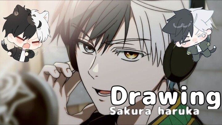 Drawing Sakura Haruka