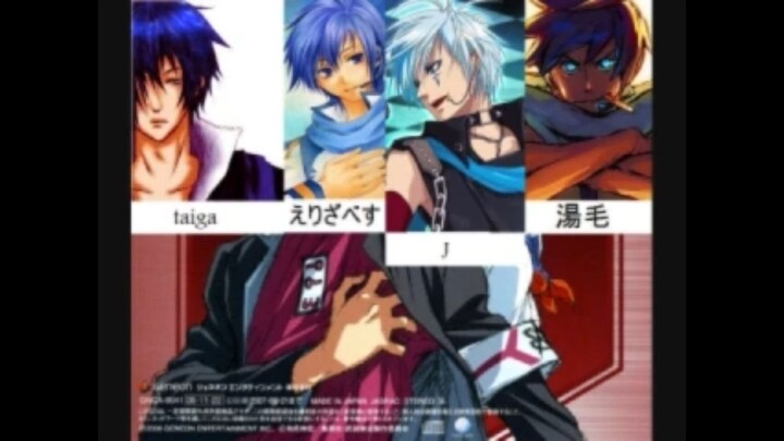 4人で合唱 真赤な誓い オーケストラアレンジver 【合わせてみた】