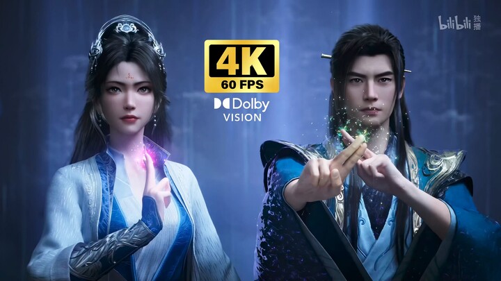 【4K Dolby Vision】Dua Santo Langit dan Bumi Era Awal vs Nan Gong Que Era Tengah! (Adegan pertarungan 