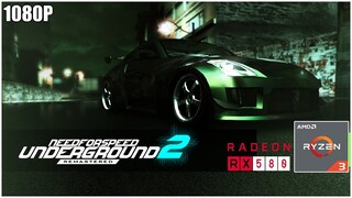 Need for Speed Underground 2 Remastered | RYZEN 3 2200G + RX 580 8GB | 16GB RAM | 1080P