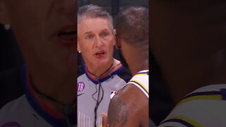 LeBron APOLOGISES to Scott Foster "you've been wanting to do that for 25 years"👀 #shorts