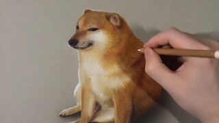 [Painting Process] Thank you, dog