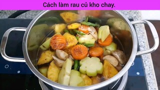 công thức kho chay rau củ