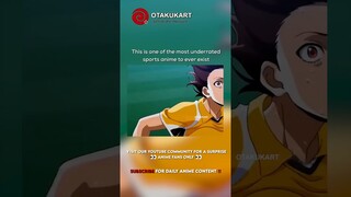 This is one of the most underrated sports anime to ever exist #anime #shorts #animeedits #animeme