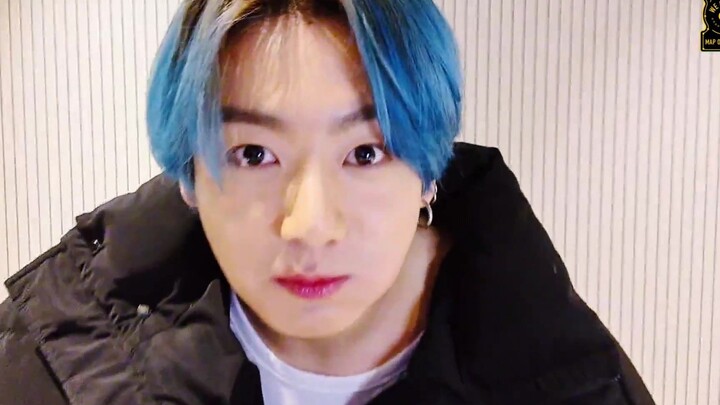 【WNS Subtitles】210227 Top Secret! BTS’s Golden Maknae with Blue Hair, Jeon Jungkook, Is Online Eatin