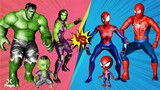 FAMILY SPIDER-MAN VS FAMILY HULK (She-Hulk Episode 3)