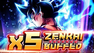 5x ZENKAI BUFFED UI GOKU SHOWS THE TRUE POWER OF ULTRA INSTINCT! | Dragon Ball Legends