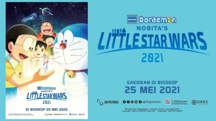 Doraemon the movie dub Indo - Nobita little stars wars (2021)