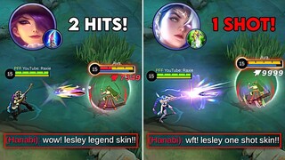 ONE SHOT!! LESLEY LEGEND SKIN "ANGELIC AGENT" & ANNUAL STARLIGHT SKIN "HAWK-EYED SNIPER" HIGHLIGHTS!