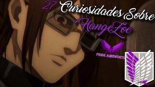 【27 Curiosidades Sobre Hange Zoe】(English Sub)