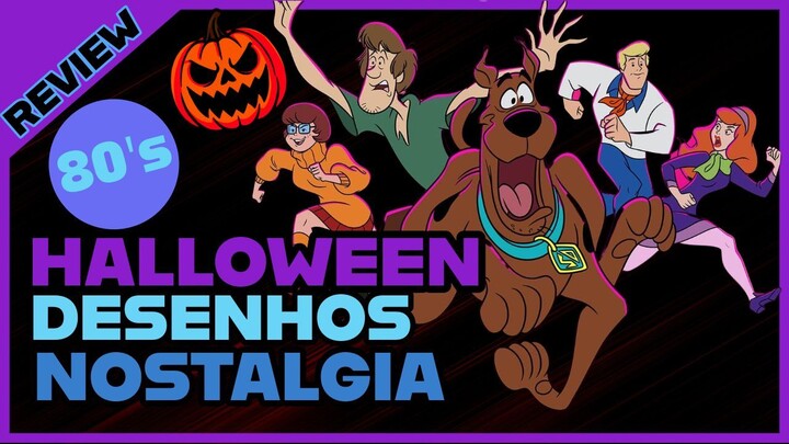 DESENHOS NOSTÁLGICOS DE HALLOWEEN 80'S