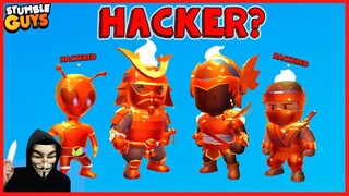 AKU MENEMUKAN SEMUA HACKER SKIN MERAH SPECIAL RAHASIA DI STUMBLE GUYS DAN SESUATU TERJADI