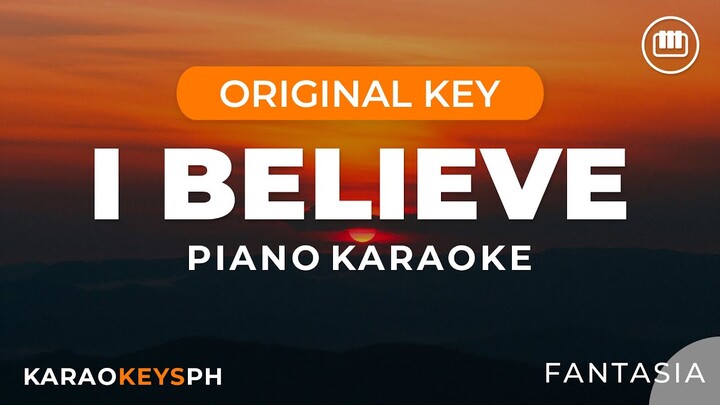 I Believe - Fantasia (Piano Karaoke)