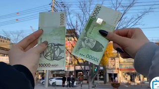La cà ăn vặt ở chợ Hàn Quốc ngày mùa đông với 10.000won trong tay #food