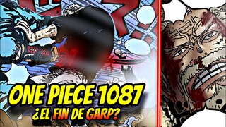 ONE PIECE 1087 - ¡¿LA MUERTE DE GARP?! ¡¡LOS PIRATAS DE KUROHIGE VS LA MARINA!!