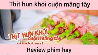 Thịt hun khói cuộn măng tây