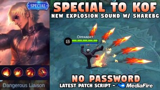 New Gusion Special To KOF Skin Script No Password | Latest Gusion K' Skin Script | Mobile Legends