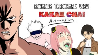 GOJO VS SAITAMA VS ANYA VS LEVI (FANMADE TERBANYAK VIEW)