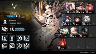 Arknights CC#6 Day 1 risk 18! The team is ready!  It's very easy to pass!