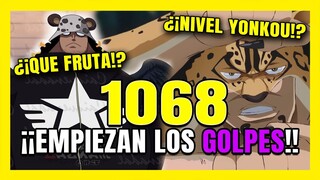 ONE PIECE 1068 ⏩ *ODA ERES DIOS* ¡¡¡LUFFY VS LUCCI!! ¡EMPIEZAN LOS COMBATES EN EGGHEAD! 😱😱