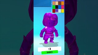 CLEANEST STUMBLE GUYS SKINS TRANSITION CHANGE COLOR WITH EXPERT EDIT! #stumbleguys #shorts