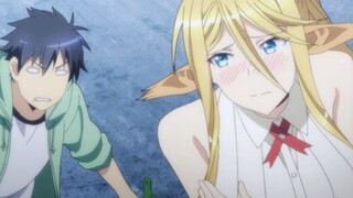 The hero met love around the corner and was knocked to the ground by a running centaur girl