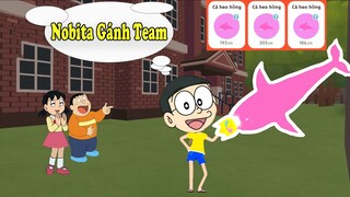 NOBITA ĐI CÂU CÁ HEO HỒNG MUỐN GÁNH TEAM ĐỂ LÊN MẶT VỚI CHAIEN VÀ XUKA VÀ CÁI KẾT | PLAY TOGETHER