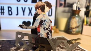 【立体书】手工区up的追星方式~为自己的CP做本名场面立体书~博君一肖♡.立体书~