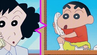 Crayon Shin-chan: Shin-chan is picky about food and doesn't like green peppers.