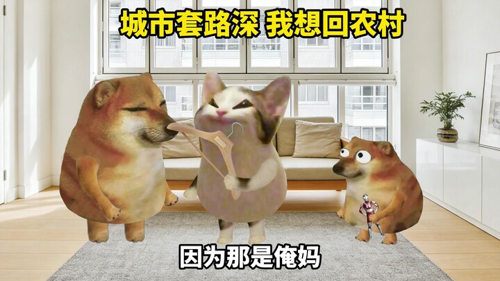 Kota penuh tipu daya, aku ingin kembali ke desa.