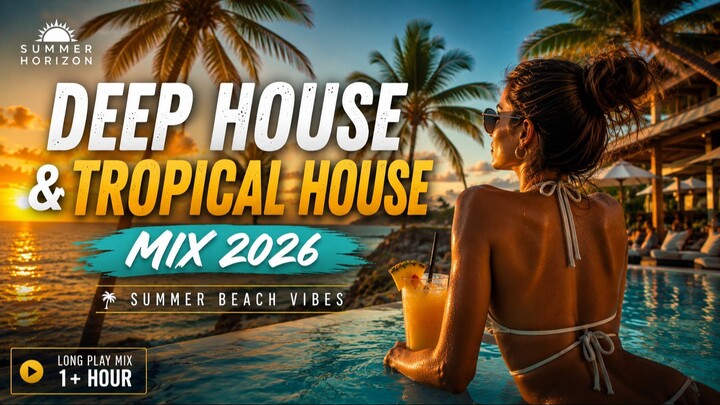 Deep House & Tropical House Mix 2026 🌴 Summer Beach Vibes
