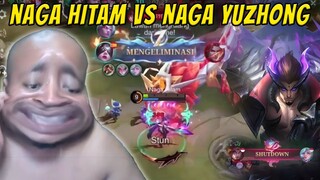 NAGA HITAM KETEMU SAMA NAGA YUZHONG !!! PASCOL AUTO BARBAR !!!