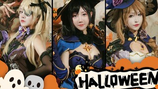 [Happy Halloween] [Genshin Impact] Trio Dance | Mona x Lisa x Fischl