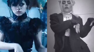 【Lady Gaga dances Wednesday】Wednesday is so hot, Gaga also dances