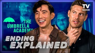 The Umbrella Academy Season 3 ENDING EXPLAINED | Emmy Raver-Lampman, Justin H. Min, David Castañeda