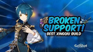 BROKEN HYDRO SUPPORT! Updated Xingqiu Guide - Best Artifacts, Weapons & Teams | Genshin Impact 2.4