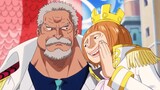 One Piece King Stelly and Garp Funny Moments