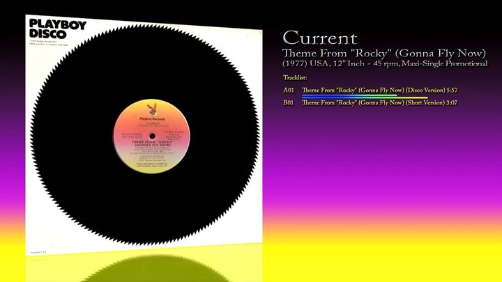 Current (1977) Theme From "Rocky" (Gonna Fly Now) [12' Inch - 45 RPM - Maxi-Single]