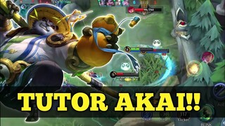 TUTOR AKAI!! Bikin Musuhnya Auto Nangis Geleng Geleng kepala - Mobile Legends