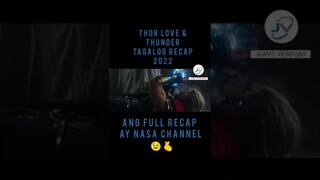 THOR LOVE AND THUNDER | TAGALOG RECAP 2022 | Juans Viewpoint #Shorts #YoutubeShorts