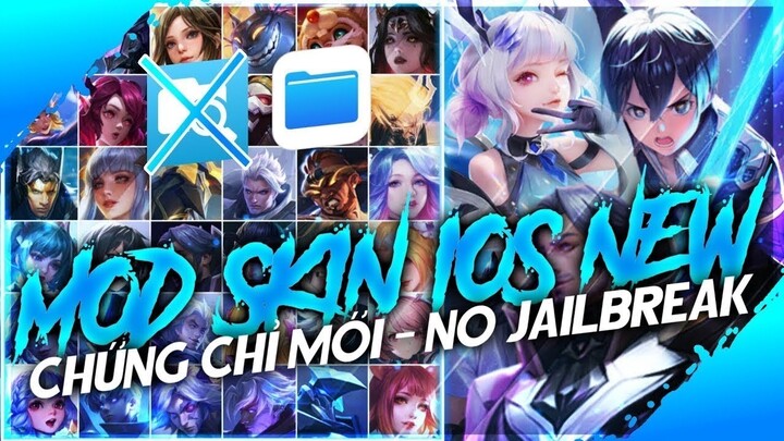 Chứng Chỉ Mới - Hướng Dẫn Mod Skin Liên Quân Cho iOS Mới Nhất | Chứng Chỉ Cài Trực Tiếp | NT MOBA