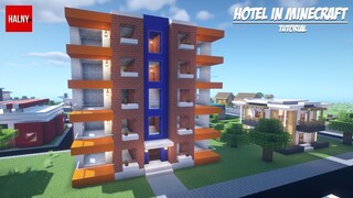 HOTEL in minecraft - tutorial