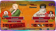 TSUNADE VS SHINO - NARUTO ULTIMATE NINJA 6 ANDROID GAMEPLAY