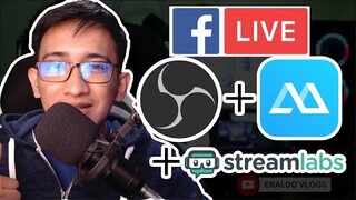 PAANO MAG LIVE STREAM SA FACEBOOK GAMIT OBS AND APOWERMIRROR | TUTORIAL