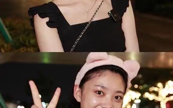 Hôm nay chỉ với 500 tệ đã khiến cô gái cực xinh xắn tẩy trang rồi, lời to rồi!