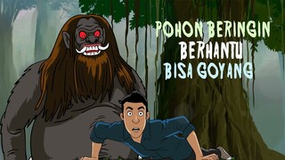 Pohon Beringin Berhantu Bisa Goyang - Kartun Lucu Horor