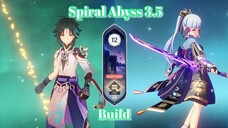 [Spiral Abyss] 3.5 : Build : Xiao C3 & Ayaka Venti | Genshin Impact