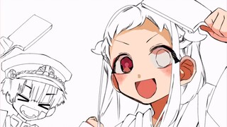 【ibisPaintX】-あけおめ絵- イラストメイキングIllustrationMaking【เด็กที่ถูกผูกไว้กับโลก Hanako くん】